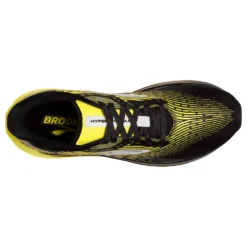 BROOKS Men's Hyperion Max Running Shoe- Black/Blazing Yellow/White- Regular (D) -Nike Store 110390 078 O Hyperion Max