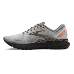 BROOKS Adrenaline GTS 23 (D) - Oyster/Black/Red Orange -Nike Store 110391 017 M Adrenaline GTS 23
