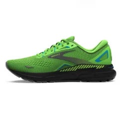 BROOKS Men's Adrenaline GTS 23 Running Shoe - Green Gecko/Grey/Atomic Blue- Wide (2E) -Nike Store 110391 373 M Adrenaline GTS 23 d4f8a214 fa8f 4cb7 afdc 772a07819d88