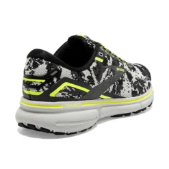 BROOKS Men's Ghost 15 Camo Running Shoe - Black/Ebony/Nightlife - Regular (D) -Nike Store 110393 029 H Ghost 15