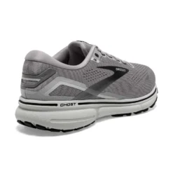 BROOKS Men's Ghost 15 Running Shoe - Alloy/Oyster/Black- Narrow (B) -Nike Store 110393 098 H Ghost 15 1a63b65f e954 4f74 9d28 b10828d9b2b6