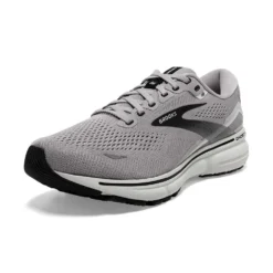 BROOKS Men's Ghost 15 Running Shoe - Alloy/Oyster/Black- Narrow (B) -Nike Store 110393 098 Z Ghost 15