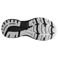 BROOKS Men's Ghost 15 Running Shoe- White/Ebony/Oyster -Nike Store 110393 149 S Ghost 15