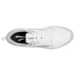 BROOKS Men's Levitate 6 Running Shoe - Bright White/Oyster Mushroom- Regular (D) -Nike Store 110395 126 O Levitate 6