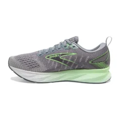 BROOKS Men's Levitate 6 Running Shoe- Primer Grey/Neon Green- Regular (D) 9 BROOKS Men's Levitate 6 Running Shoe- Primer Grey/Neon Green- Regular (D) -Nike Store 110395 312 M Levitate 6