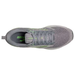 BROOKS Men's Levitate 6 Running Shoe- Primer Grey/Neon Green- Regular (D) 10 BROOKS Men's Levitate 6 Running Shoe- Primer Grey/Neon Green- Regular (D) -Nike Store 110395 312 O Levitate 6