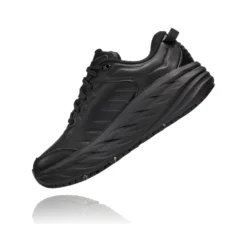 Hoka Women's Bondi SR Running Shoe - Black/Black - Regular (B) -Nike Store 1110521 BBLC 4