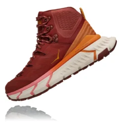 Hoka Women's TenNine Hike GoreTEXHiking Shoes - Cherry Mahogany/Strawberry Ice - Regular (B) -Nike Store 1113511 CMSI 4