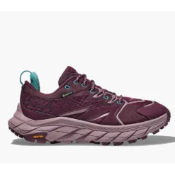 Hoka Women's Anacapa Low GTX Hiking Shoe - Grape Wine/Elderberry- Regular (B)