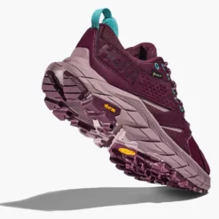 Hoka Women's Anacapa Low GTX Hiking Shoe - Grape Wine/Elderberry- Regular (B) -Nike Store 1119373 GWEL 4