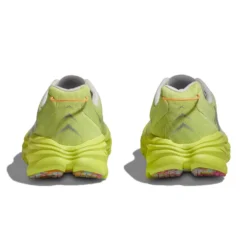 Hoka Women's Rincon 3 Running Shoe - White/Citrus Glow - Regular (B) -Nike Store 1119396 WCGL 5