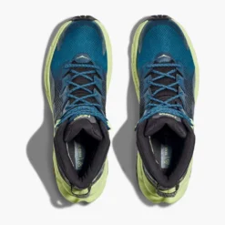 Hoka Men's Trail Code GTX Hiking Boot- Blue Graphite/Blue Coral -Nike Store 1123165 BGBCR 2