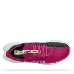 Hoka Women's Carbon X 3 Running Shoe- Festival Fuchsia/Black- Regular (B) -Nike Store 1123193 FFBL 5