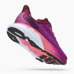 Hoka Women's Arahi 6 Running Shoe - Grape Wine/Beautyberry- Regular (B) -Nike Store 1123195 GWBY 3
