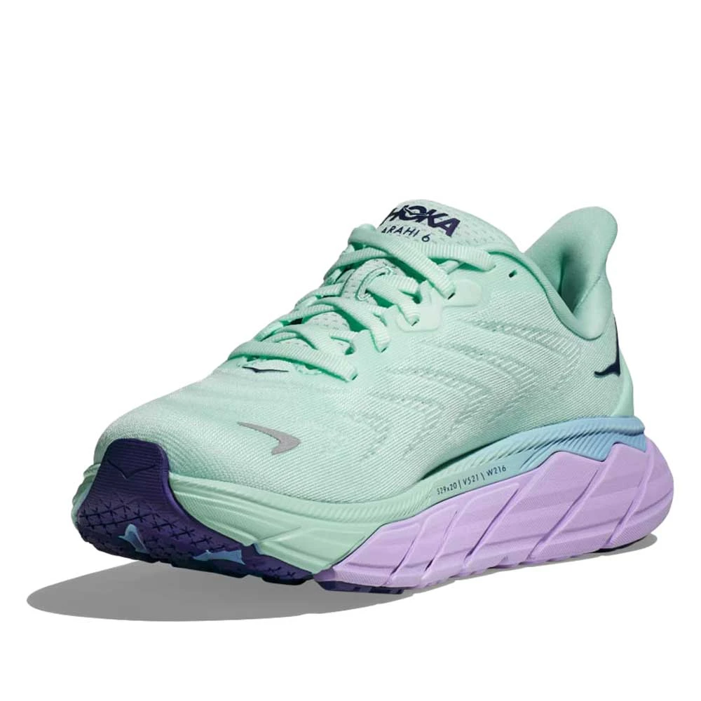 Hoka Women's Arahi 6 Running Shoe - Sunlit Ocean/Lilac Mist - Regular (B) 2 Hoka Women's Arahi 6 Running Shoe - Sunlit Ocean/Lilac Mist - Regular (B) - Image 2