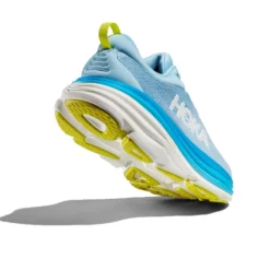 Hoka Men's Bondi 8 Running Shoe - Airy Blue/Diva Blue - Regular (D) -Nike Store 1123202 ABDB 4 5818f01f cd6c 488d 8f01 737d56134532