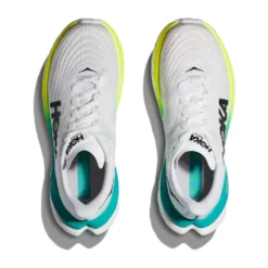 Hoka Men's Mach 5 Running Shoe - White/Blue Glass - Regular (D) -Nike Store 1127893 WBGL 2