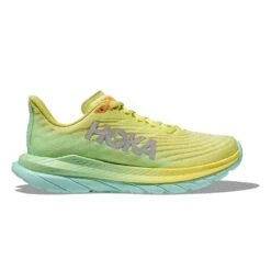 Hoka Women's Mach 5 Running Shoe - Citrus Glow/Lime Glow - Regular (B)
