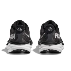 Hoka Men's Clifton 9 Running Shoe - Black/White -Nike Store 1127895 BWHT 5