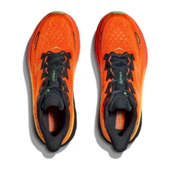 Hoka Men's Clifton 9 Running Shoe- Flame/Vibrant Orange - Regular (D) -Nike Store 1127895 FVOR 2