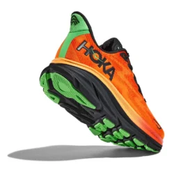 Hoka Men's Clifton 9 Running Shoe- Flame/Vibrant Orange - Regular (D) -Nike Store 1127895 FVOR 4