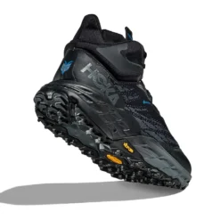 Hoka Men's Speedgoat 5 Mid GTX Running Shoe - Black/Black -Nike Store 1127918 BBLC 4