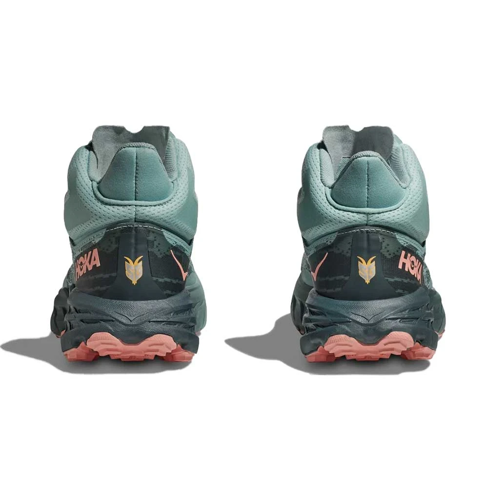 Hoka Women's Speedgoat 5 Mid GTX Trail Running Shoe - Agave/Spruce - Regular (B) 4 Hoka Women's Speedgoat 5 Mid GTX Trail Running Shoe - Agave/Spruce - Regular (B) - Image 4