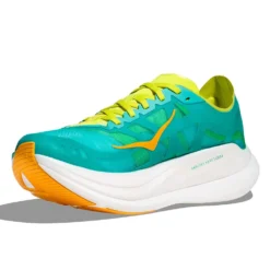 Hoka Unisex Rocket X 2 Running Shoe - Ceramic/Evening Primrose - Regular (D) -Nike Store 1127927 CEPR 3