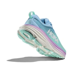 Hoka Women's Bondi 8 Running Shoe - Airy Blue/Sunlit Ocean - Regular (B) -Nike Store 1127952 ABSO 4
