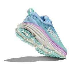 Hoka Women's Bondi 8 Running Shoe - Airy Blue/Sunlit Ocean - Wide (D) -Nike Store 1127952 ABSO 4 e1234720 820e 4f2c b8d4 92ef29e48f92