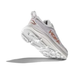 Hoka Women's Gaviota 5 Running Shoe - Harbor Mist/Rose Gold - Wide (D) -Nike Store 1134270 HMRG 4