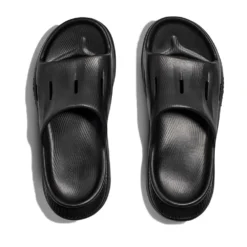 Hoka Unisex Ora Recovery Slide 3 - Black/Black -Nike Store 1135061 BBLC 2