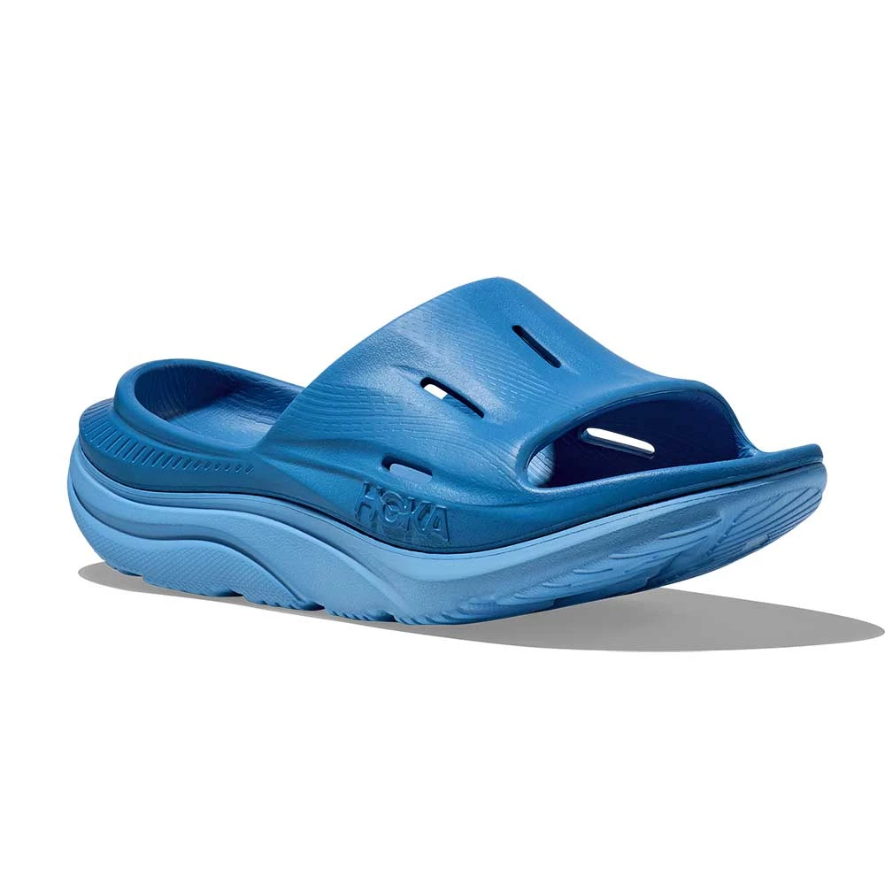 Hoka Unisex Ora Recovery Slide 3 - Coastal Sky/All Aboard 2 Hoka Unisex Ora Recovery Slide 3 - Coastal Sky/All Aboard - Image 2
