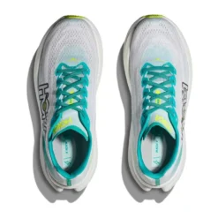 Hoka Men's Mach X Running Shoe - White/Blue Glass - Regular (D) -Nike Store 1141450 WBGL 2