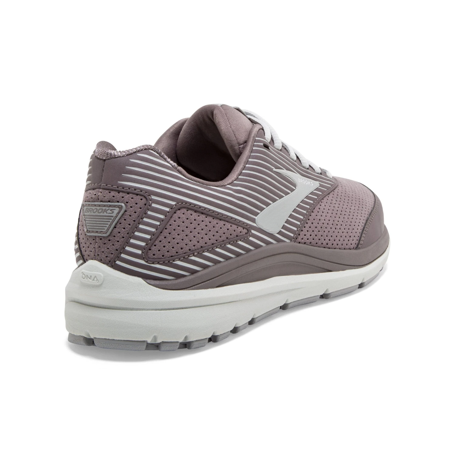 BROOKS Women's Addiction Walker Suede Walking Shoe - Shark/Alloy/Oyster - Wide (D) 4 BROOKS Women's Addiction Walker Suede Walking Shoe - Shark/Alloy/Oyster - Wide (D) - Image 4