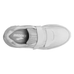 BROOKS Women's Addiction Walker V-Strap 2 Walking Shoe - White/White- Extra Wide (EE) -Nike Store 120309 142 O Addiction Walker V Strap 2 CF S20