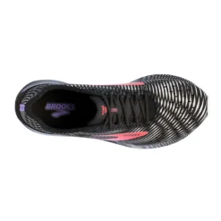BROOKS Women's Hyperion Tempo Running Shoe- Black/Coral/Purple - Regular (B) -Nike Store 120328 026 O Hyperion Tempo 1