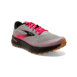 BROOKS Women's Catamount Trail Running Shoe - Alloy/Pink/Black - Regular (B) -Nike Store 120339 098 A Catamount