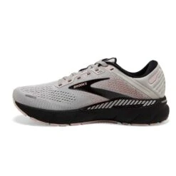BROOKS Women's Adrenaline GTS 22 Running Shoe- Grey/Rose/Tawny Port- Regular (B) -Nike Store 120353 035 M Adrenaline GTS 22