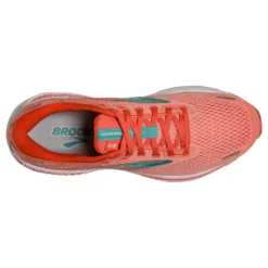 BROOKS Women's Adrenaline GTS 22 Running Shoe- Coral/Latigo Bay/White- Regular (B) -Nike Store 120353 680 O Adrenaline GTS 22