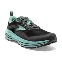 BROOKS Women's Cascadia 16 Trail Running Shoes - Black/Ebony/Yucca - Regular (B) 8 BROOKS Women's Cascadia 16 Trail Running Shoes - Black/Ebony/Yucca - Regular (B) -Nike Store 120363 049 A Cascadia 16