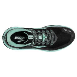 BROOKS Women's Cascadia 16 Trail Shoe- Black/Ebony/Yucca - Wide (D) -Nike Store 120363 049 O Cascadia 16 96eac59a b6b9 43f2 b3f6 049662614692