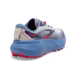 BROOKS Women's Caldera 6 Trail Running Shoe- Oyster/Blissful Blue/Pink - Regular (B) -Nike Store 120366 093 H Caldera 6