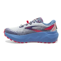 BROOKS Women's Caldera 6 Trail Running Shoe- Oyster/Blissful Blue/Pink - Regular (B) -Nike Store 120366 093 M Caldera 6