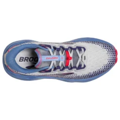 BROOKS Women's Caldera 6 Trail Running Shoe- Oyster/Blissful Blue/Pink - Regular (B) -Nike Store 120366 093 O Caldera 6