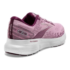 BROOKS Women's Glycerin 20 Running Shoe - Mauve/Grape Wine/Grey - Regular (B) -Nike Store 120369 577 H Glycerin 20