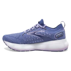 BROOKS Women's Glycerin StealthFit 20 Running Shoe - Blue/Pastel Lilac/White - Regular (B) -Nike Store 120372 402 M Glycerin StealthFit 20