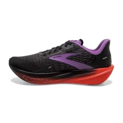 BROOKS Women's Hyperion Max Running Shoe- Black/Fiesta/Bellflower- Regular (B) -Nike Store 120377 089 M Hyperion Max