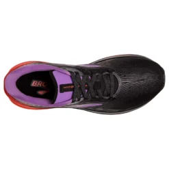 BROOKS Women's Hyperion Max Running Shoe- Black/Fiesta/Bellflower- Regular (B) -Nike Store 120377 089 O Hyperion Max