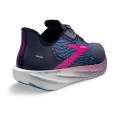 BROOKS Women's Hyperion Max Running Shoe - Peacoat/Marina Blue/Pink Glo - Regular (B) -Nike Store 120377 441 H Hyperion Max